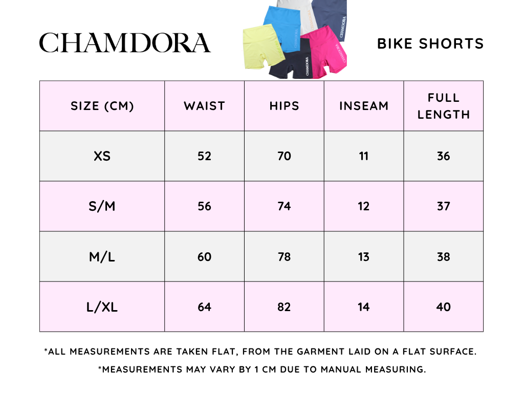 CHAMDORA BIKE SHORTS - YELLOW