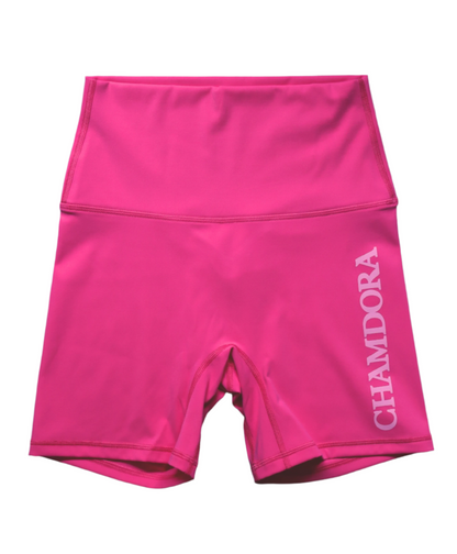 Chamdora Bike Shorts – high-waist, ultra-soft, and breathable activewear shorts designed for yoga, gym workouts, and everyday wear. Made from a premium spandex-nylon blend with 4-way stretch for maximum comfort and flexibility.