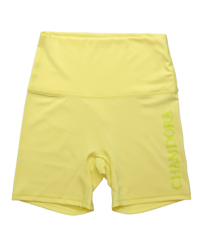 Chamdora Bike Shorts – high-waist, ultra-soft, and breathable activewear shorts designed for yoga, gym workouts, and everyday wear. Made from a premium spandex-nylon blend with 4-way stretch for maximum comfort and flexibility.
